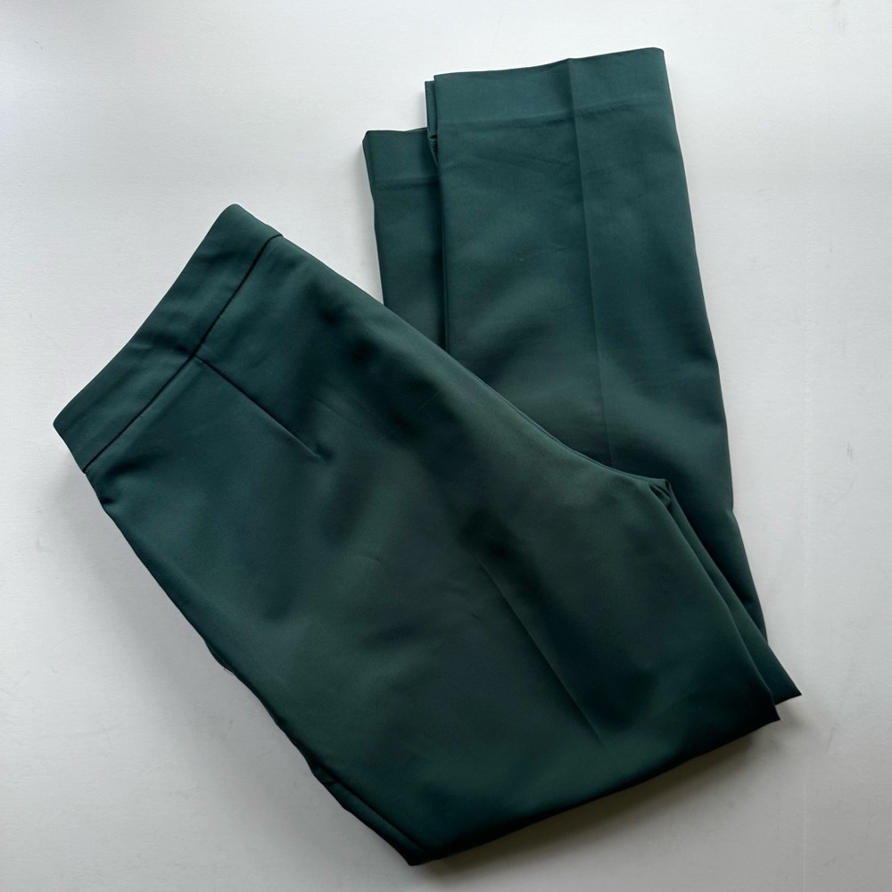 H&M Dark Teal/Turtle Green Tailored Trousers
